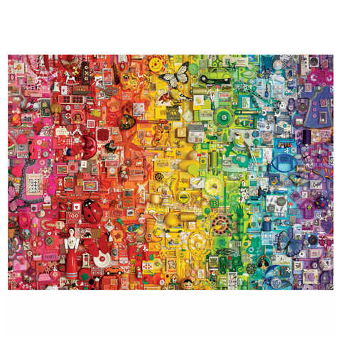 Colorful Rainbow Jigsaw Puzzle Colorful Rainbow Jigsaw Puzzle