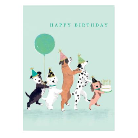 Dog Conga Card Dog Conga Card