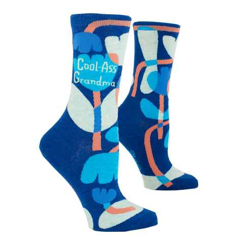 Women's Crew Socks - Cool Ass Grandma Women's Crew Socks - Cool Ass Grandma