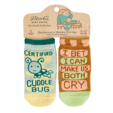 Baby Socks - Cuddle Bug/Both Cry Baby Socks - Cuddle Bug/Both Cry