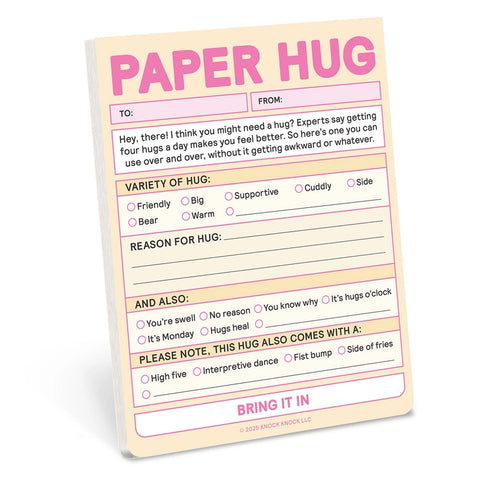 Paper Hug Nifty Notes Paper Hug Nifty Notes
