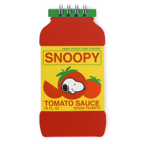Snoopy Tomato Sauce Notebook Snoopy Tomato Sauce Notebook
