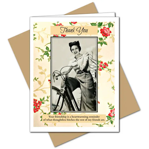 Thoughtless Bitches Card Thoughtless Bitches Card