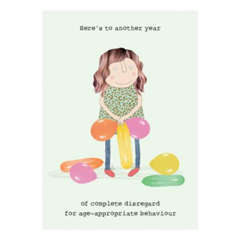 Girl Disregard Card Girl Disregard Card