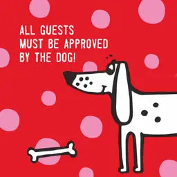 Dog Approved Cocktail Napkins Dog Approved Cocktail Napkins