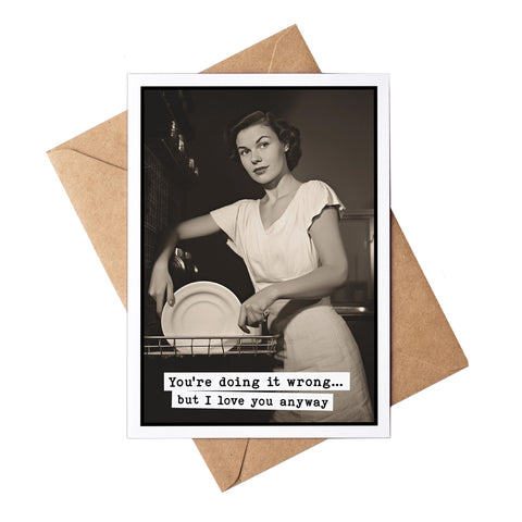 Doing it Wrong Card Doing it Wrong Card