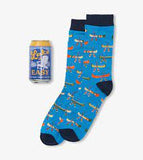 Beer Can Socks - Lake It Easy