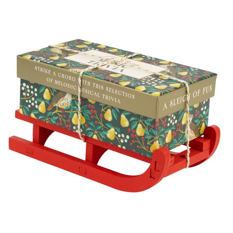 Music Trivia Christmas Mini Sleigh Music Trivia Christmas Mini Sleigh
