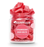 Strawberry Sour Belts Jar