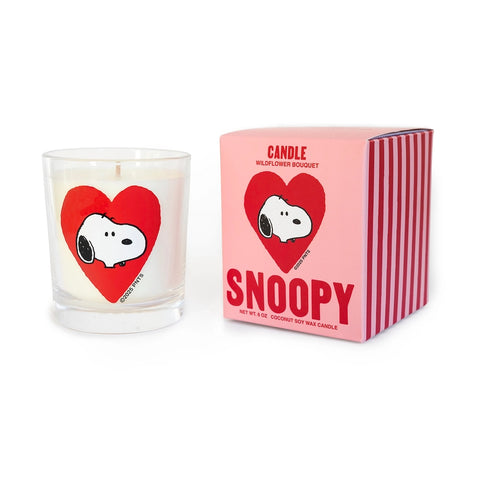 Peanuts Candle - Snoopy Heart Peanuts Candle - Snoopy Heart