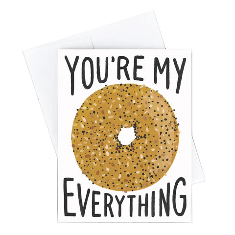 Everything Bagel Card Everything Bagel Card
