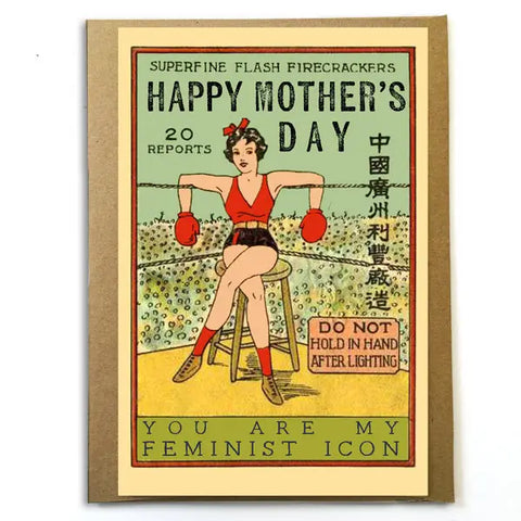 You Are My Feminist Icon Mother's Day Card You Are My Feminist Icon Mother's Day Card