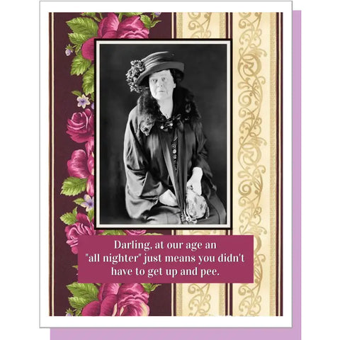 All Nighter Card All Nighter Card