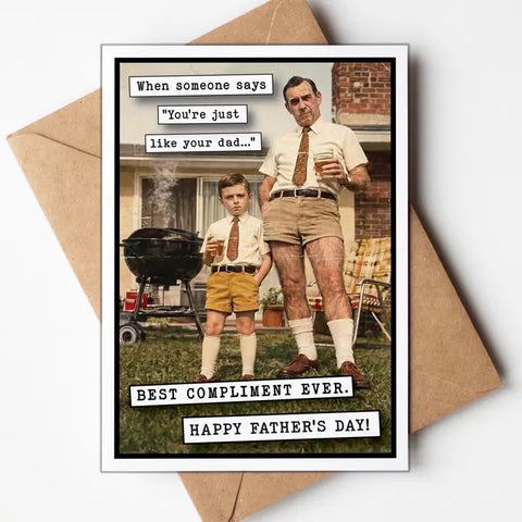 Just Like Dad Card Just Like Dad Card