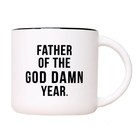 Father of the God Damn Year Mug Father of the God Damn Year Mug
