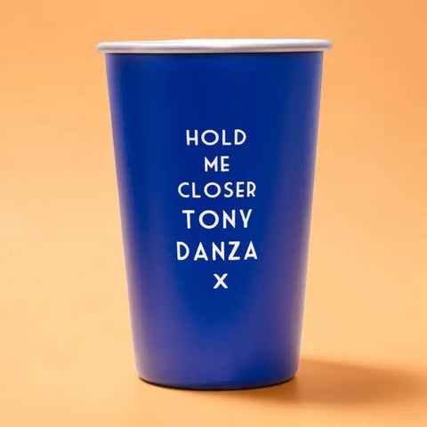 Tony Danza Pint Glass - Blue Tony Danza Pint Glass - Blue
