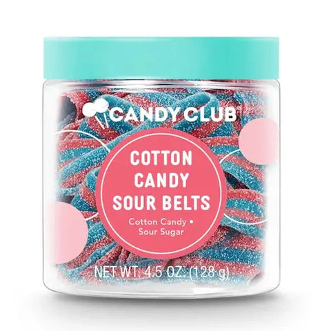 Cotton Candy Sour Belts Jar Cotton Candy Sour Belts Jar
