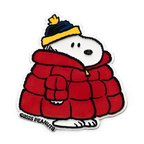 Snoopy Puffy Coat Magnet Snoopy Puffy Coat Magnet