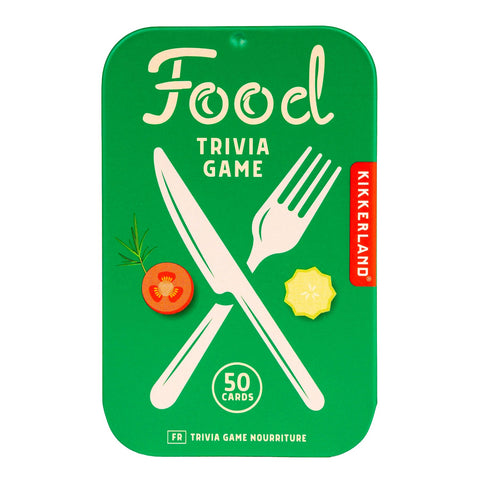 Food Trivia Tin Food Trivia Tin