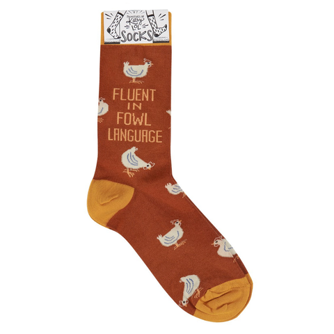 Socks - Fowl Language Socks - Fowl Language