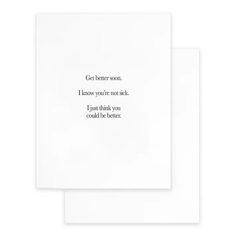 Think You Could do Better Card Think You Could do Better Card