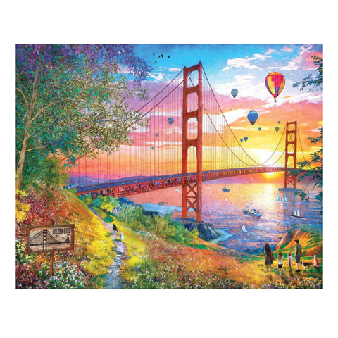 Golden Gate Bridge Jigsaw Puzzle Golden Gate Bridge Jigsaw Puzzle
