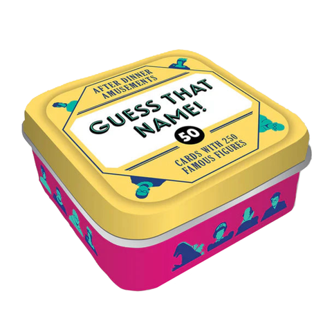 After Dinner Amusements: Guess That Name After Dinner Amusements: Guess That Name