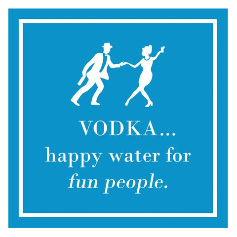 Happy Water Cocktail Napkins Happy Water Cocktail Napkins