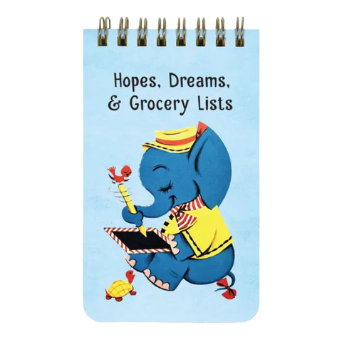 Hopes, Dreams & Grocery Lists Spiral Notebook Hopes, Dreams & Grocery Lists Spiral Notebook