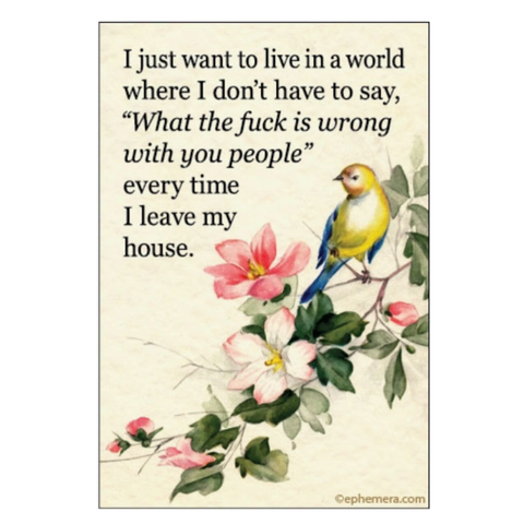 I Just Want to Live Magnet I Just Want to Live Magnet