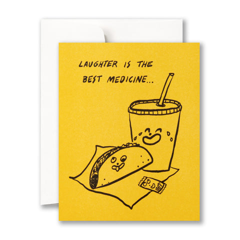 Laughter is the Best Medicine Card Laughter is the Best Medicine Card