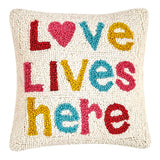 Love Lives Here Pillow