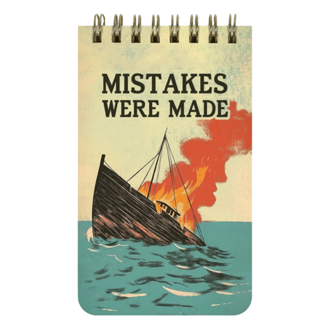 Mistakes Were Made Spiral Notebook Mistakes Were Made Spiral Notebook