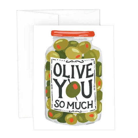 Olive You Card Olive You Card