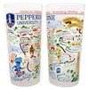 Pepperdine Collegiate Frosted Glass Tumbler