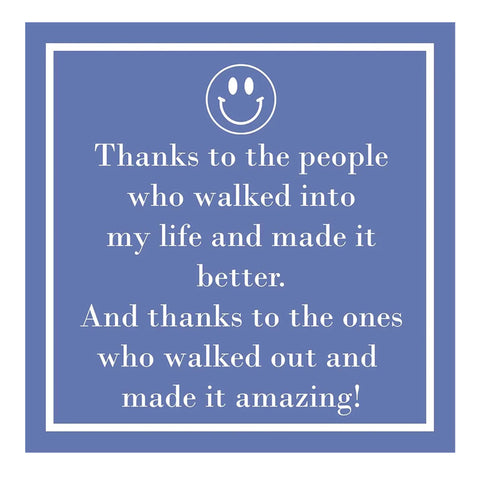 Thanks to the People Cocktail Napkins Thanks to the People Cocktail Napkins