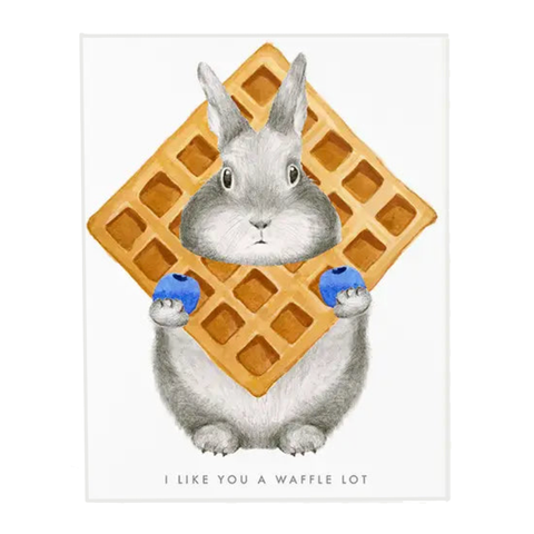 A Waffle Lot Card A Waffle Lot Card