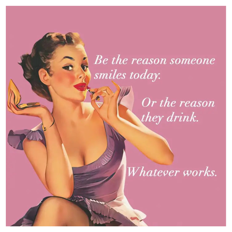 Whatever Works Cocktail Napkins Whatever Works Cocktail Napkins