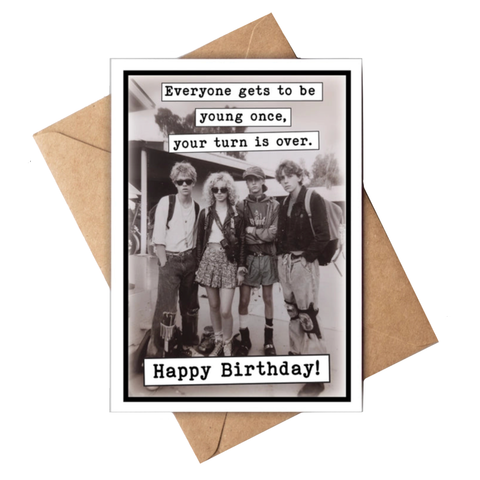 Young Once Card Young Once Card
