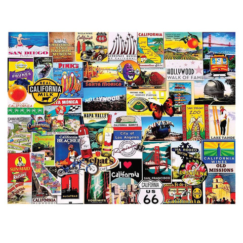 I Love California Jigsaw Puzzle I Love California Jigsaw Puzzle