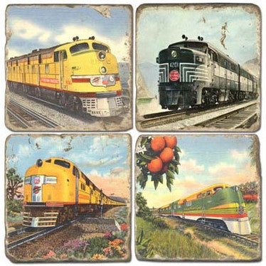 Trains Drink Coasters Trains Drink Coasters