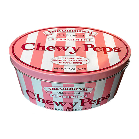 Chewy Peps Peppermint Tin Chewy Peps Peppermint Tin