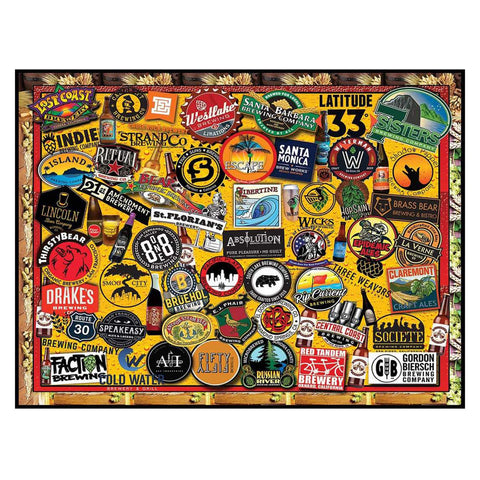 CA Craft Beer Jigsaw Puzzle