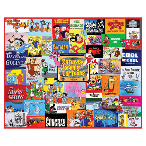 Saturday Morning Cartoons Jigsaw Puzzle Saturday Morning Cartoons Jigsaw Puzzle
