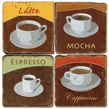 Coffee Drink Coasters Coffee Drink Coasters