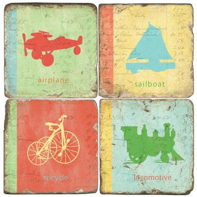 Transportation Drink Coasters Transportation Drink Coasters