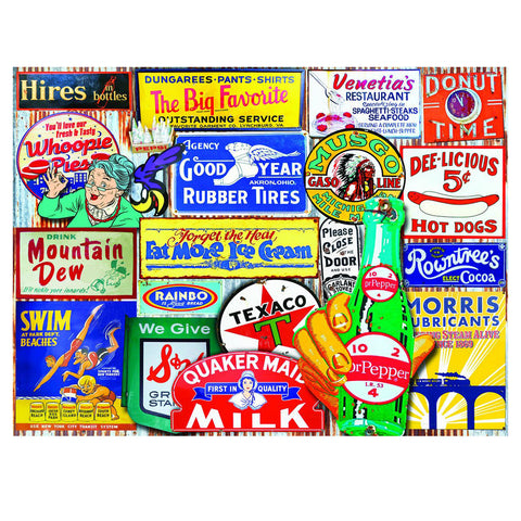 Classic Signs Jigsaw Puzzle Classic Signs Jigsaw Puzzle