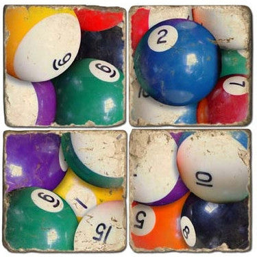 Pool Ball Drink Coasters Pool Ball Drink Coasters
