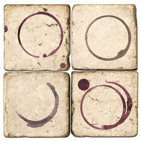 Wine Ring Drink Coasters Wine Ring Drink Coasters