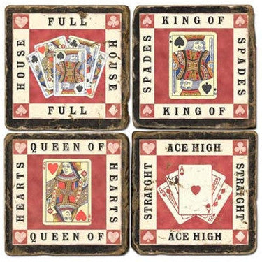 Card Drink Coasters Card Drink Coasters